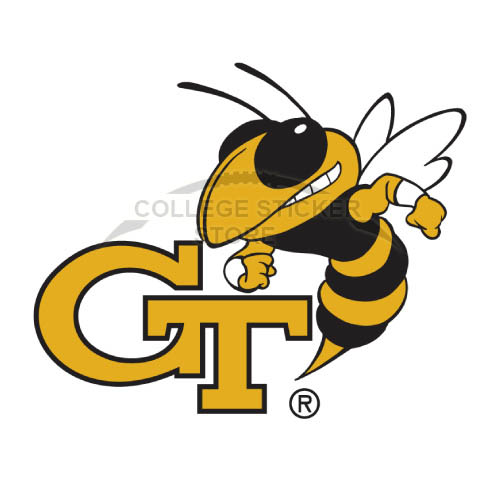Design Georgia Tech Yellow Jackets Iron-on Transfers (Wall Stickers)NO.4499